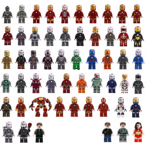 all lego iron man figures